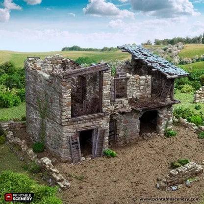 Ruined King Stables - Country & King - Fantasy Historical Ruins