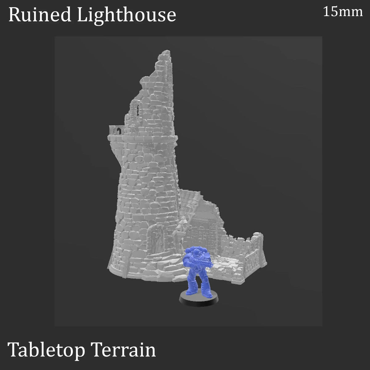 Ruined Lighthouse - Fantasy Ruins