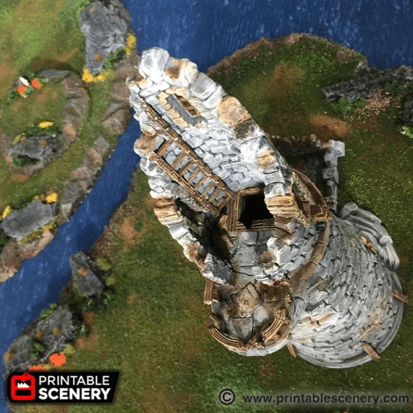 Ruined Lighthouse - Fantasy Ruins