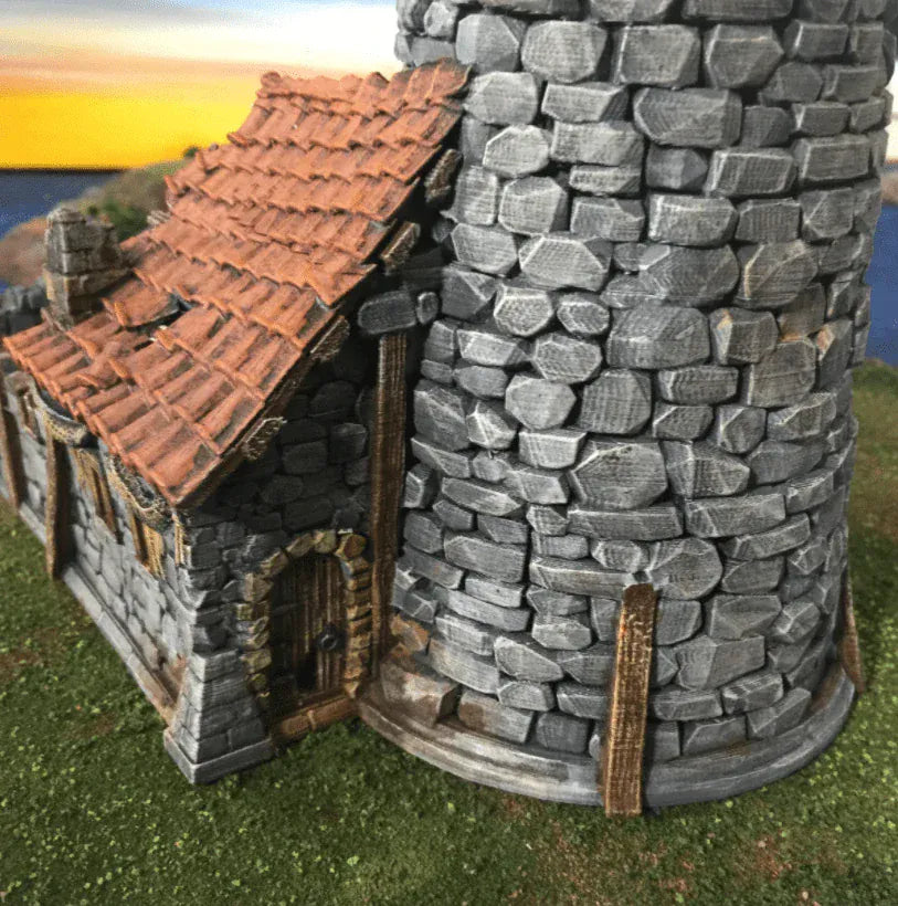Ruined Lighthouse - Fantasy Ruins