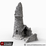 Ruined Lighthouse - Fantasy Ruins