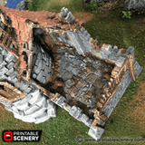 Ruined Lighthouse - Fantasy Ruins