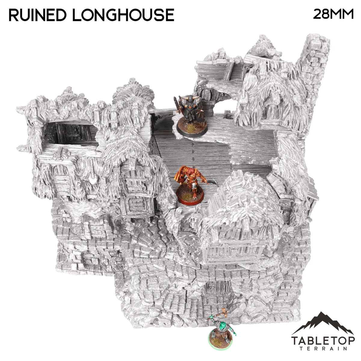 Ruined Longhouse - Hagglethorn Hollow - Fantasy Ruins