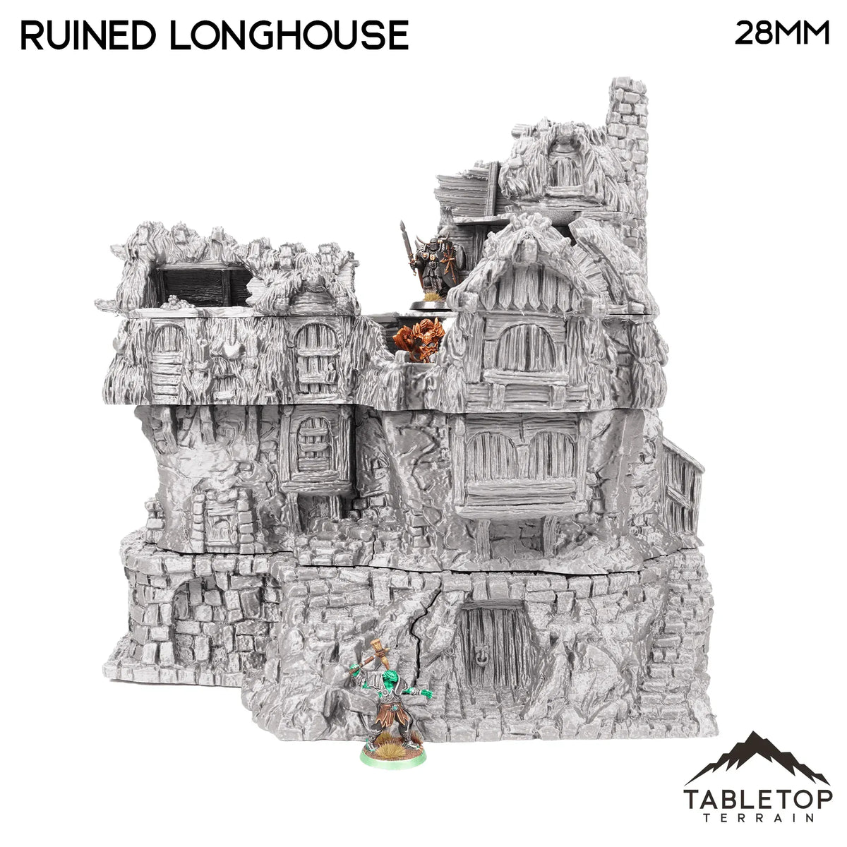 Ruined Longhouse - Hagglethorn Hollow - Fantasy Ruins