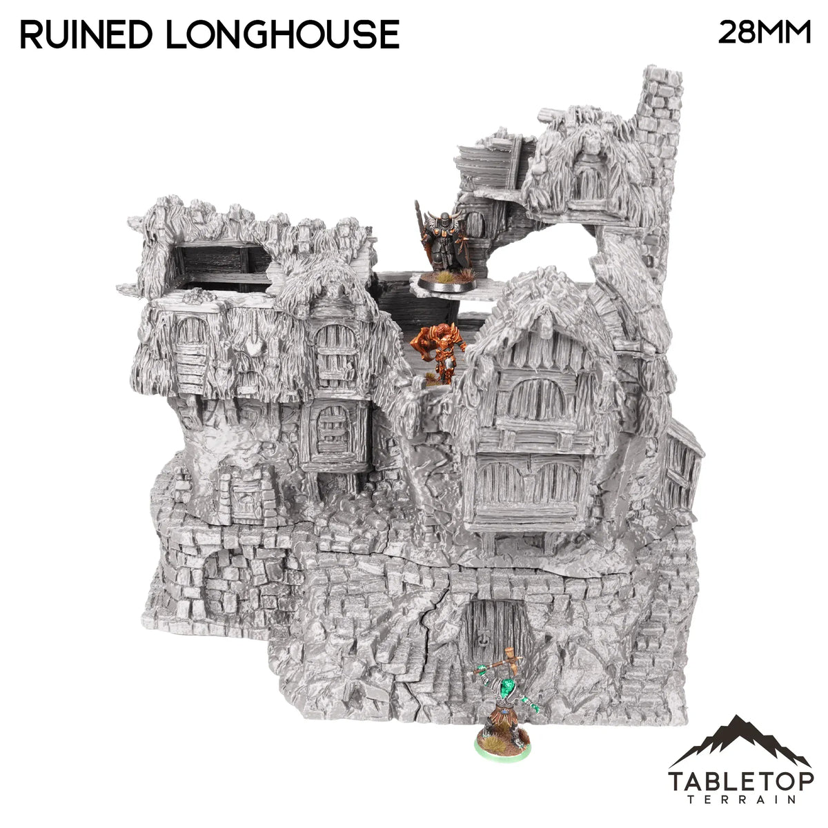 Ruined Longhouse - Hagglethorn Hollow - Fantasy Ruins