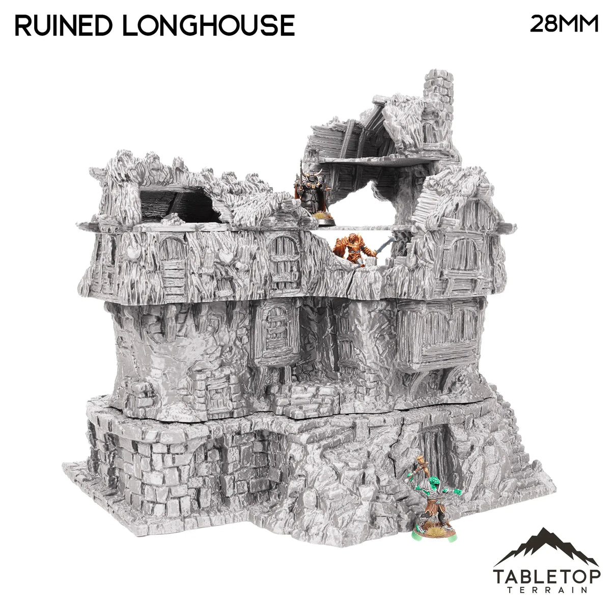 Ruined Longhouse - Hagglethorn Hollow - Fantasy Ruins