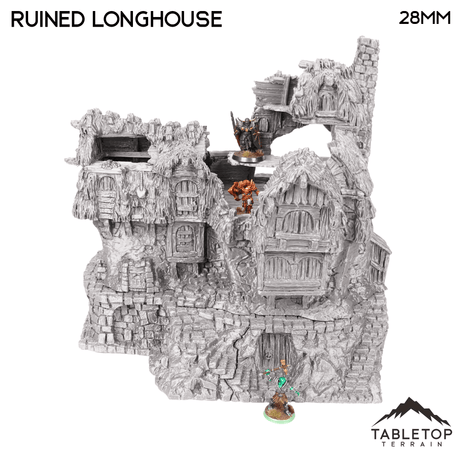 Ruined Longhouse - Hagglethorn Hollow - Fantasy Ruins