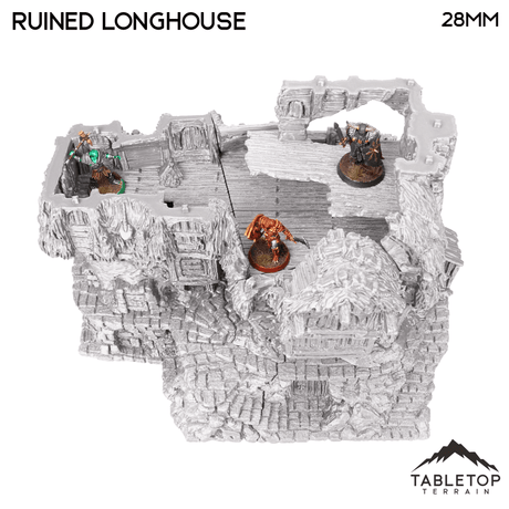 Ruined Longhouse - Hagglethorn Hollow - Fantasy Ruins