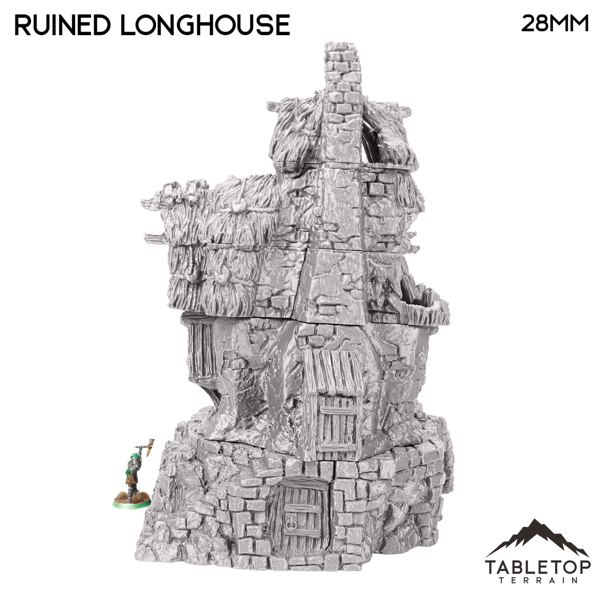 Ruined Longhouse - Hagglethorn Hollow - Fantasy Ruins
