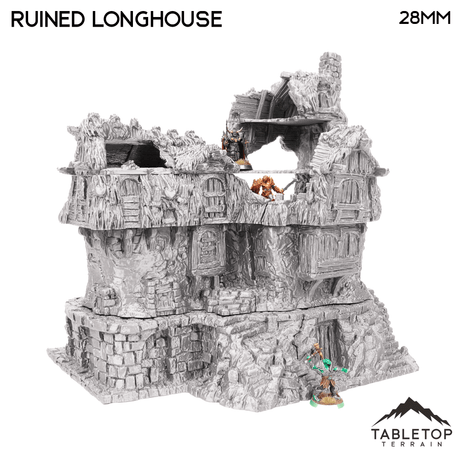 Ruined Longhouse - Hagglethorn Hollow - Fantasy Ruins