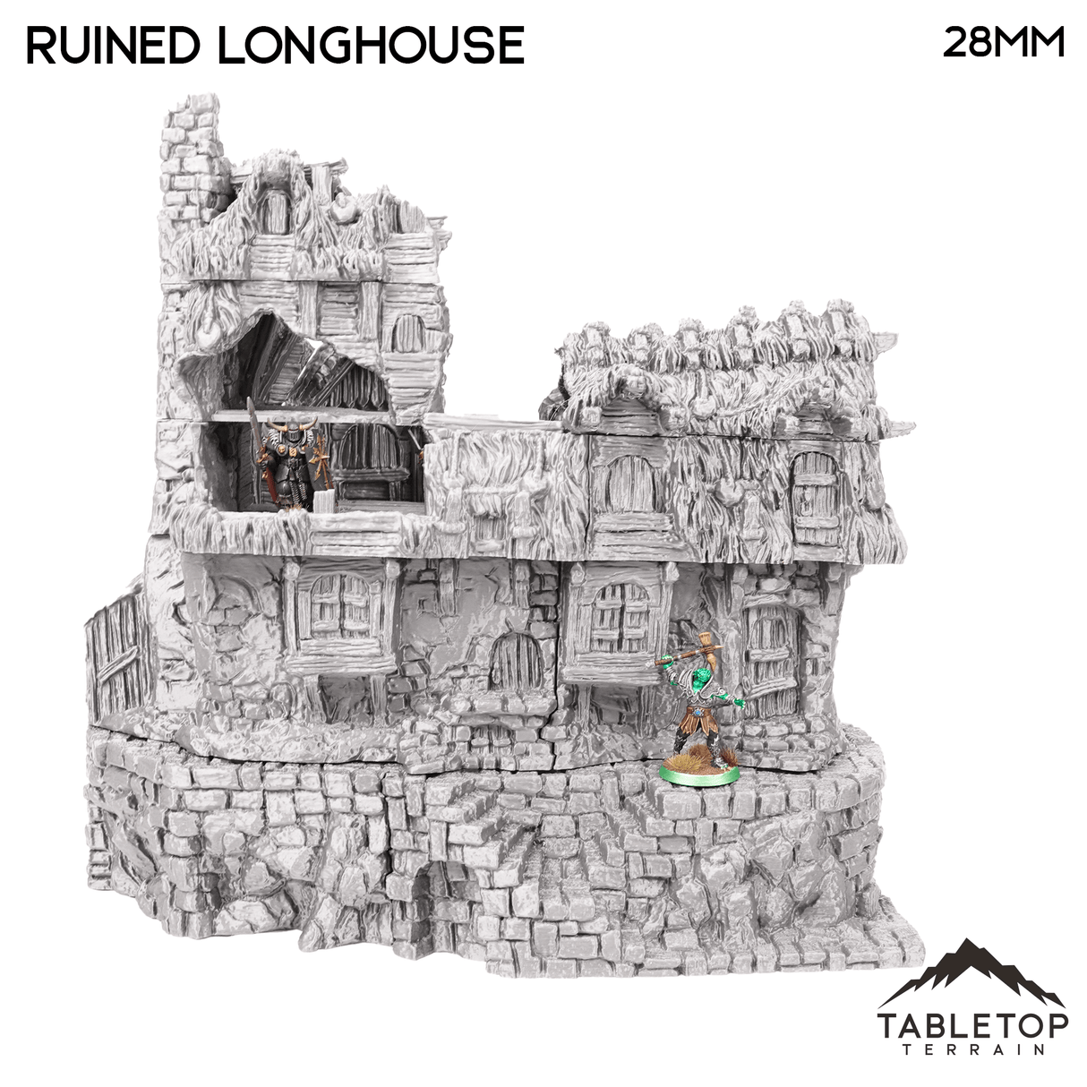 Ruined Longhouse - Hagglethorn Hollow - Fantasy Ruins