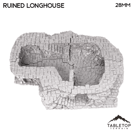 Ruined Longhouse - Hagglethorn Hollow - Fantasy Ruins
