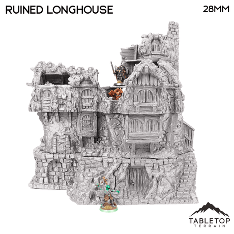 Ruined Longhouse - Hagglethorn Hollow - Fantasy Ruins