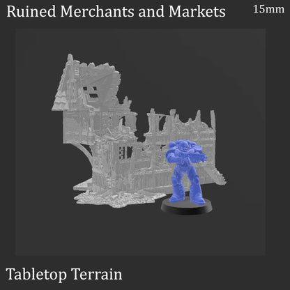 Ruined Merchants & Markets - Fantasy Ruins