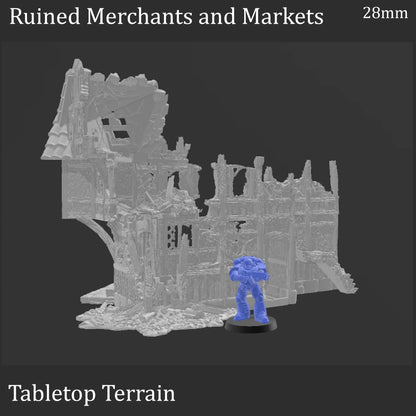 Ruined Merchants & Markets - Fantasy Ruins