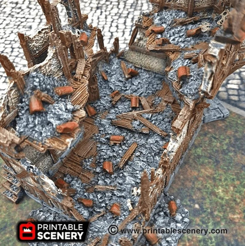 Ruined Merchants & Markets - Fantasy Ruins