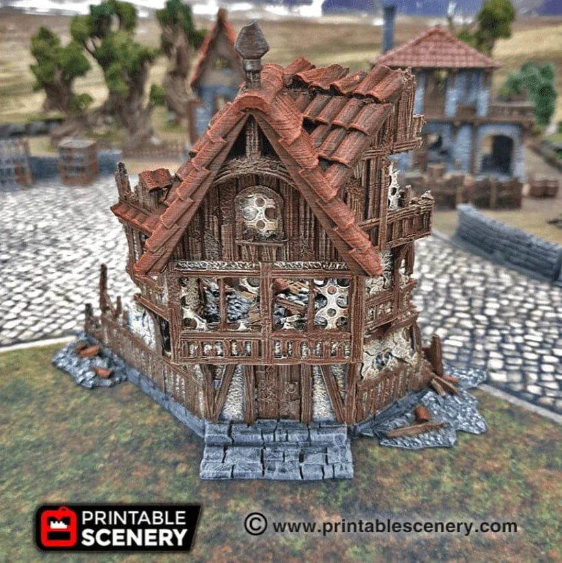 Ruined Merchants & Markets - Fantasy Ruins