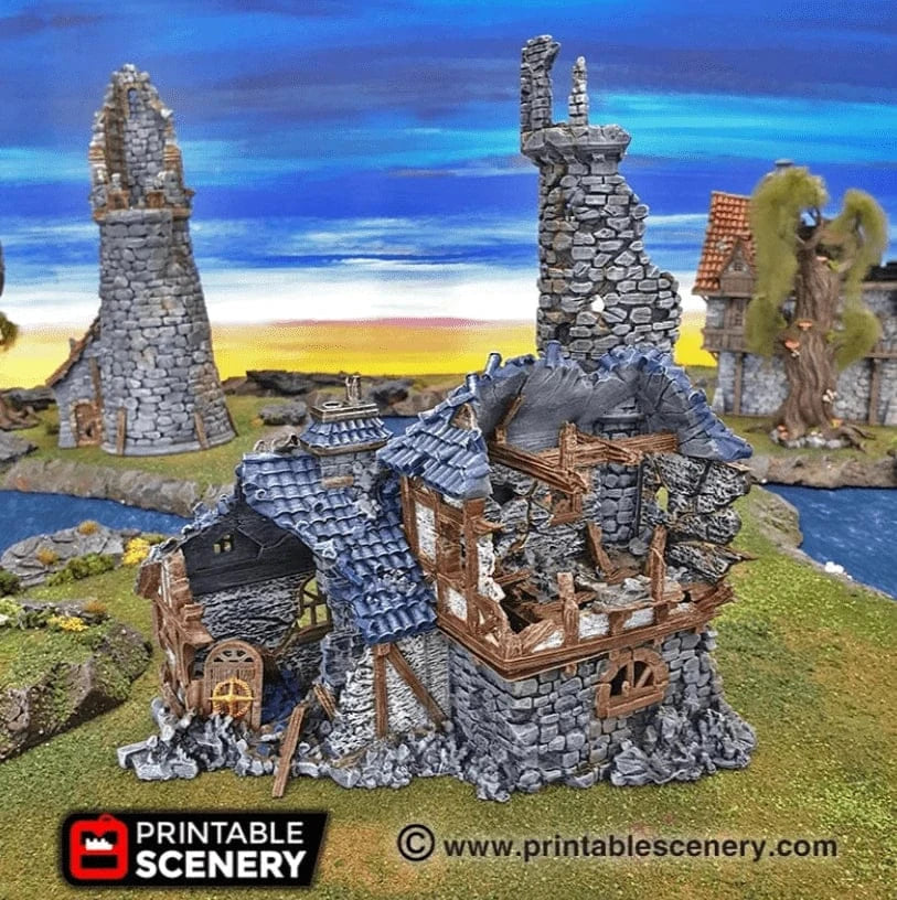 Ruined Navigator's Guild - Fantasy Ruins