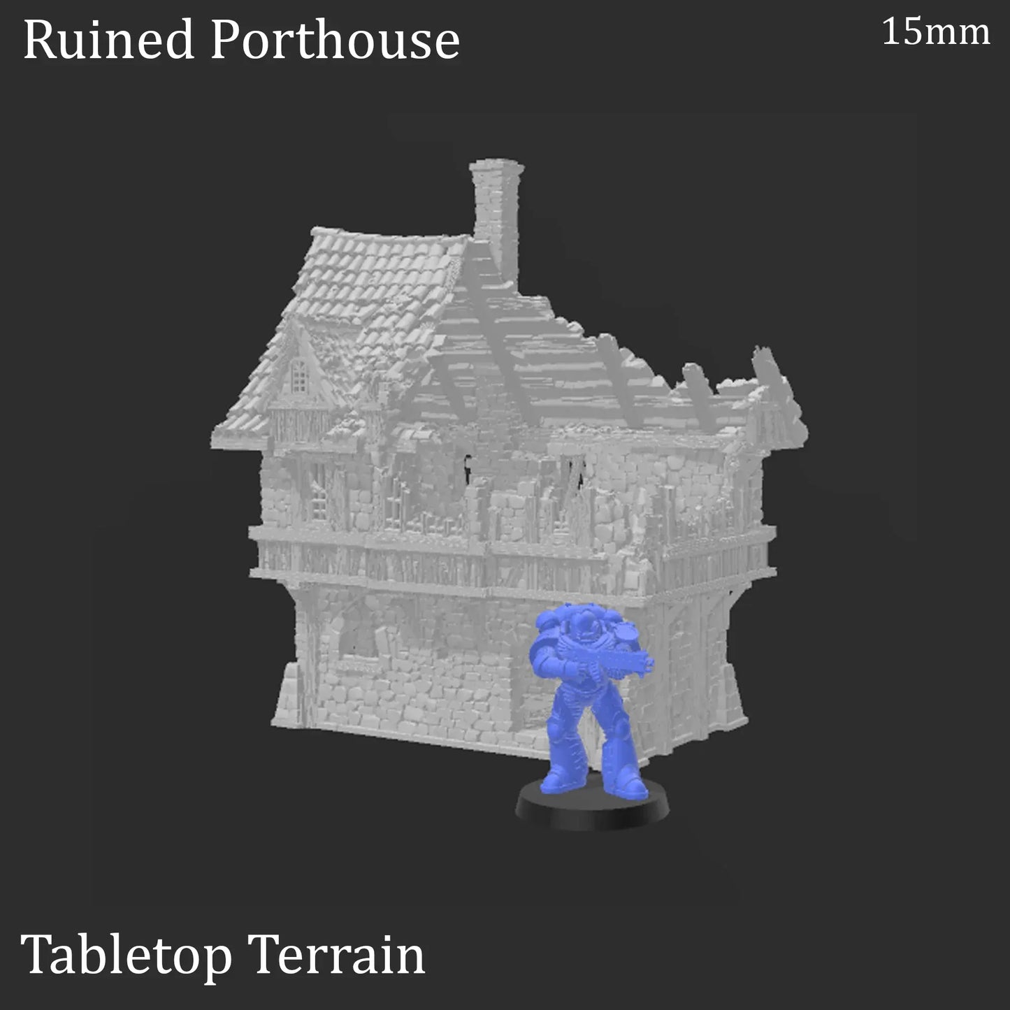 Ruined Port House - Fantasy Ruins