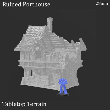 Ruined Port House - Fantasy Ruins