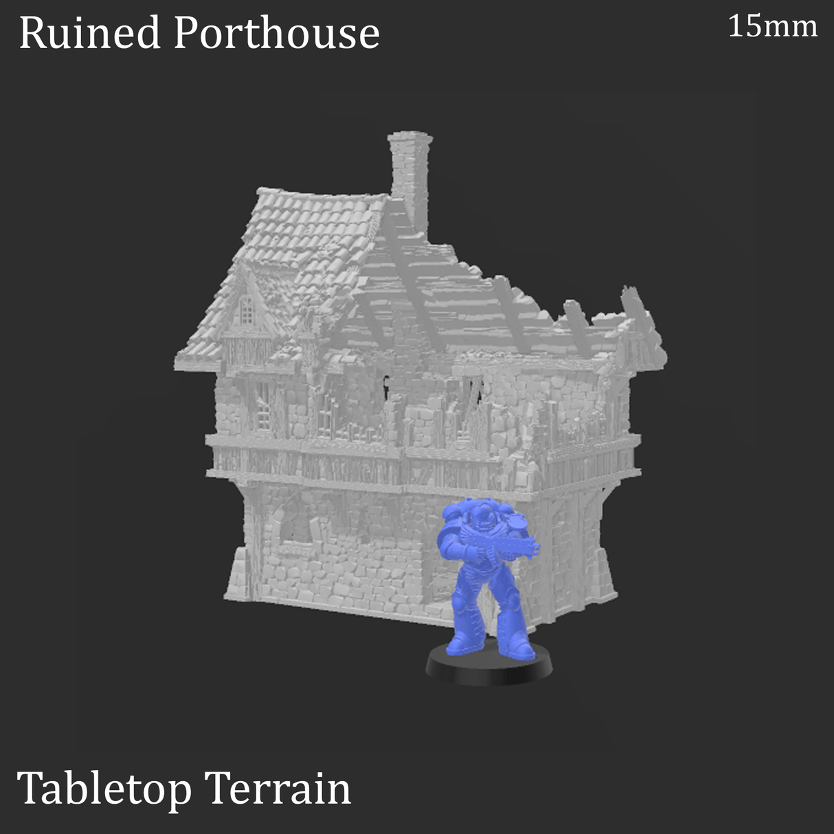 Ruined Port House - Fantasy Ruins
