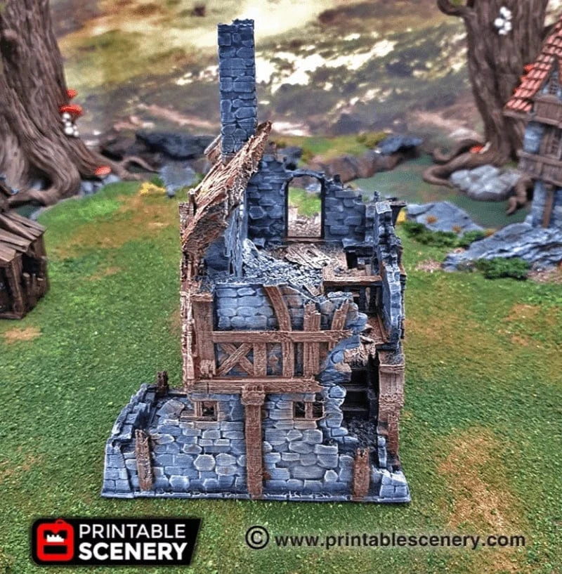 Ruined Port Merchant - Fantasy Ruins