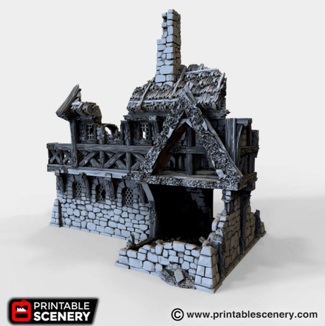 Ruined Port Merchant - Fantasy Ruins