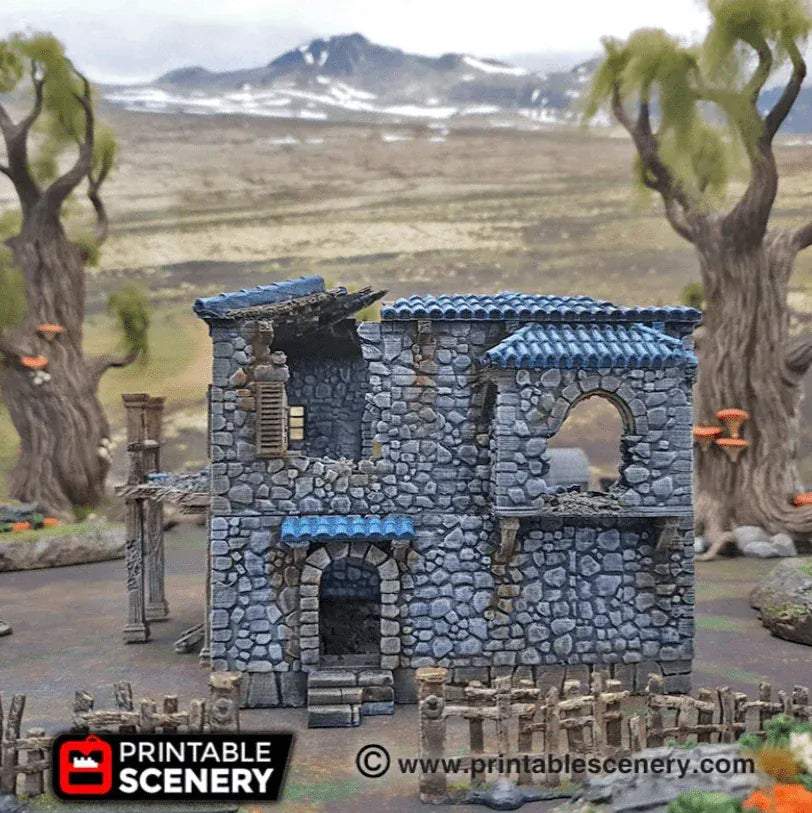 Ruined Port Tavern - Fantasy Ruins