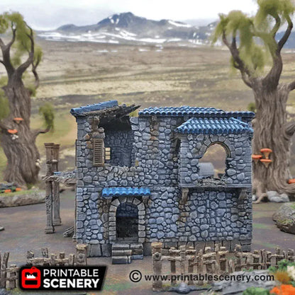 Ruined Port Tavern - Fantasy Ruins