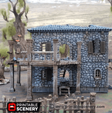 Ruined Port Tavern - Fantasy Ruins