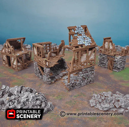 Ruined Quarter- Fantasy Ruins