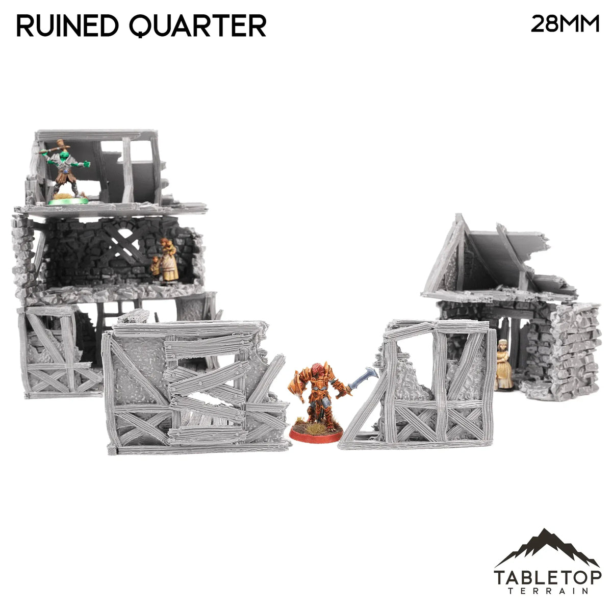 Ruined Quarter- Fantasy Ruins