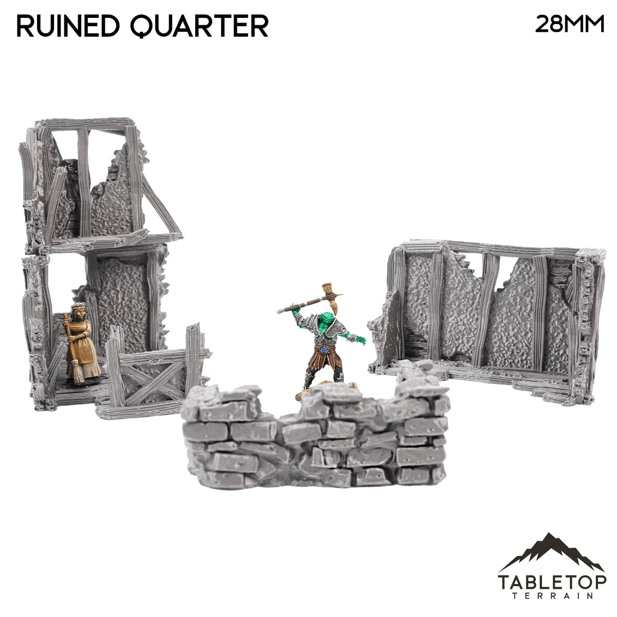 Ruined Quarter- Fantasy Ruins