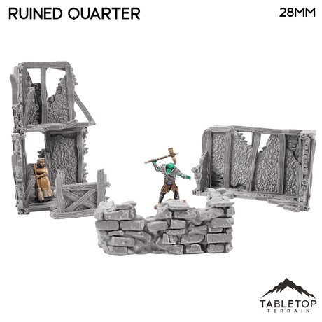 Ruined Quarter- Fantasy Ruins