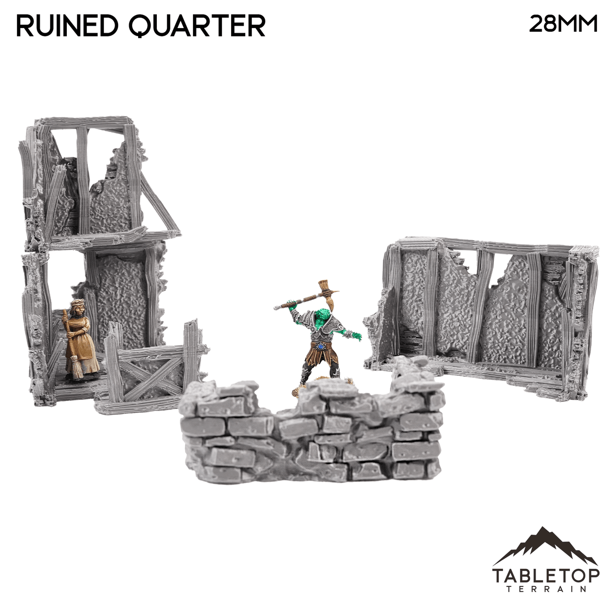 Ruined Quarter- Fantasy Ruins