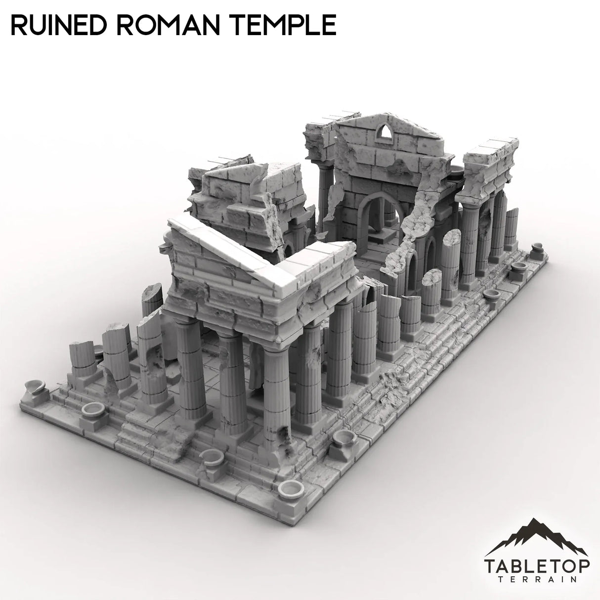 Ruined Roman Temple