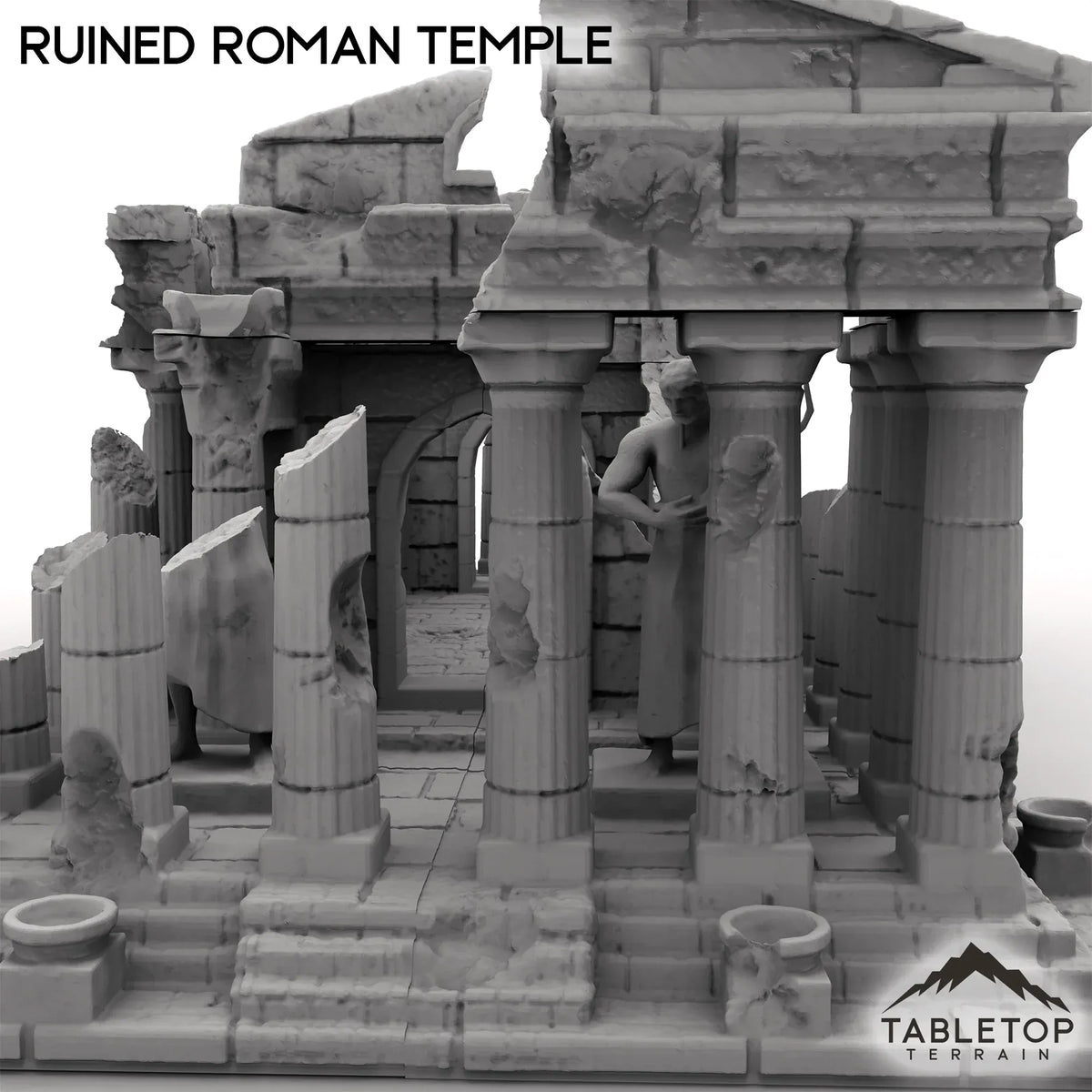 Ruined Roman Temple