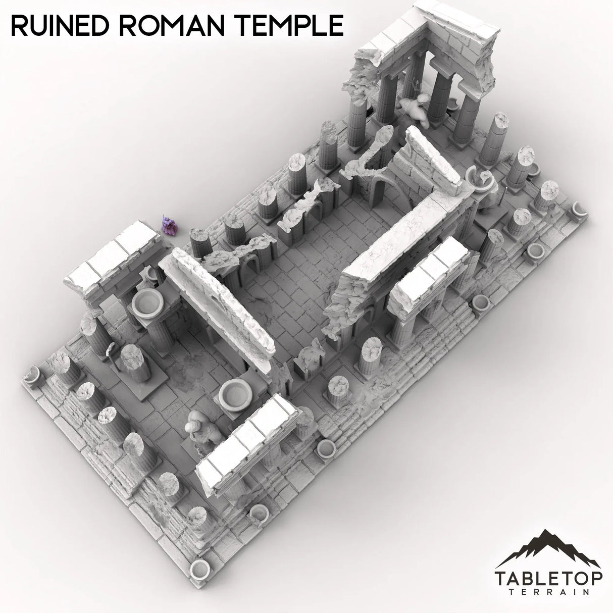 Ruined Roman Temple