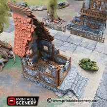 Ruined Small Cottage - Fantasy Ruins