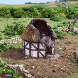 Ruined Small Round House - Country & King - Fantasy Historical Building