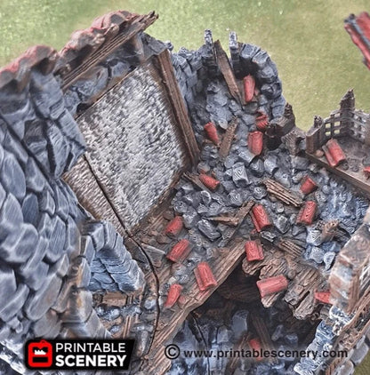Ruined Sorcerer's Tower - Fantasy Ruins