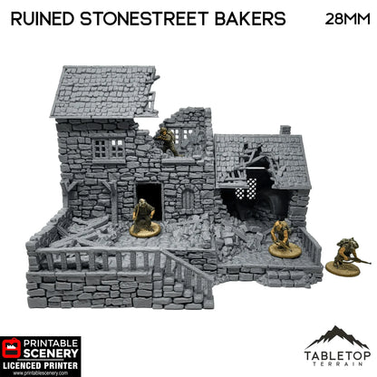 Ruined Stonestreet Bakers - Country & King - Fantasy Historical Ruins