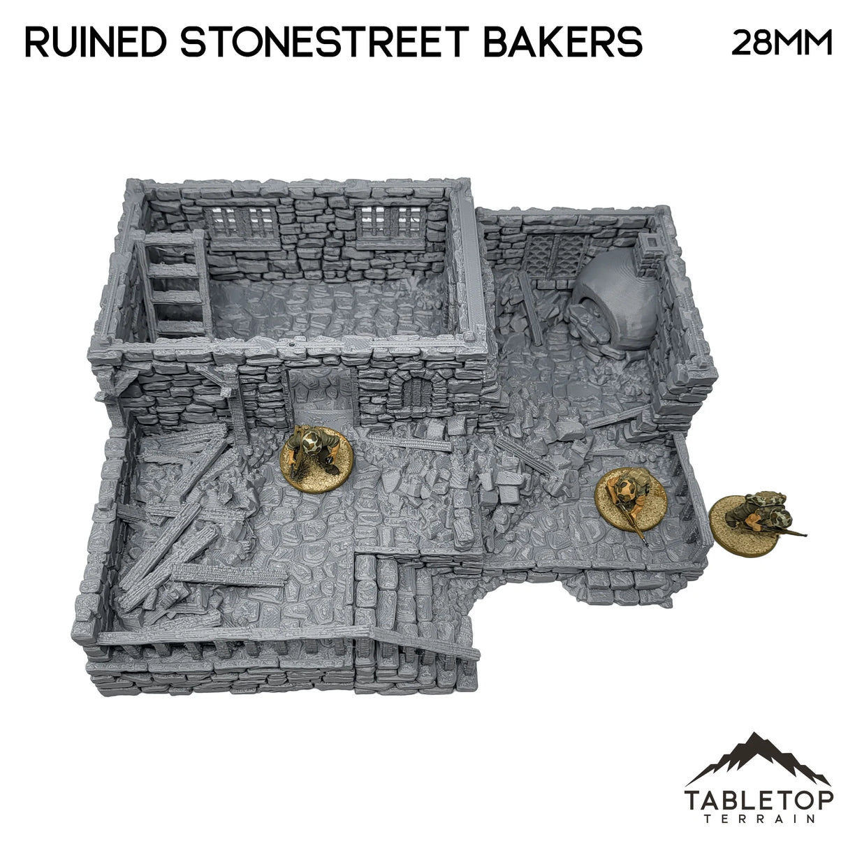 Ruined Stonestreet Bakers - Country & King - Fantasy Historical Ruins