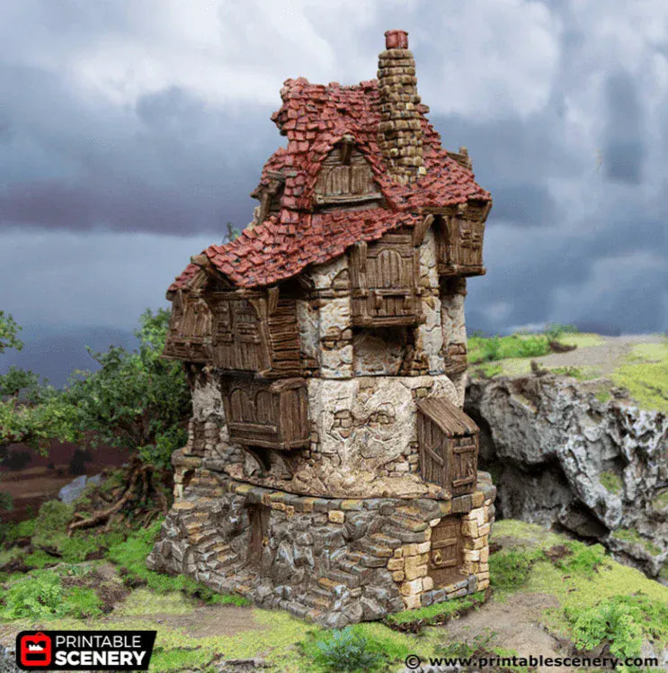 Ruined Tavern - Hagglethorn Hollow - Fantasy Ruins