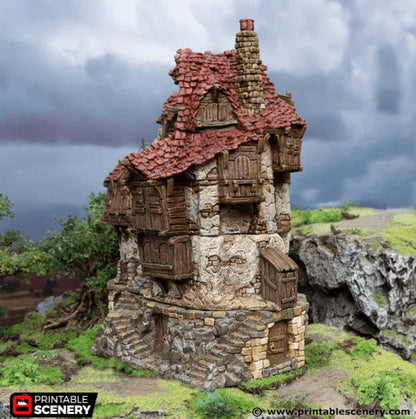 Ruined Tavern - Hagglethorn Hollow - Fantasy Ruins