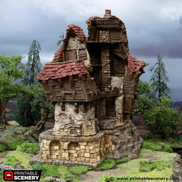 Ruined Tavern - Hagglethorn Hollow - Fantasy Ruins