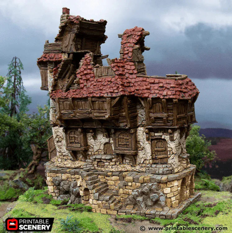 Ruined Tavern - Hagglethorn Hollow - Fantasy Ruins