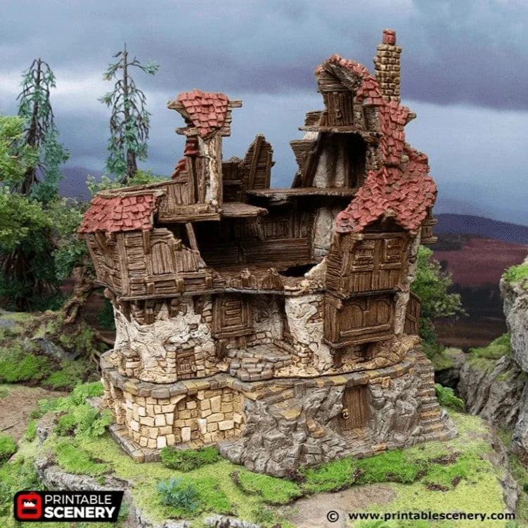 Ruined Tavern - Hagglethorn Hollow - Fantasy Ruins