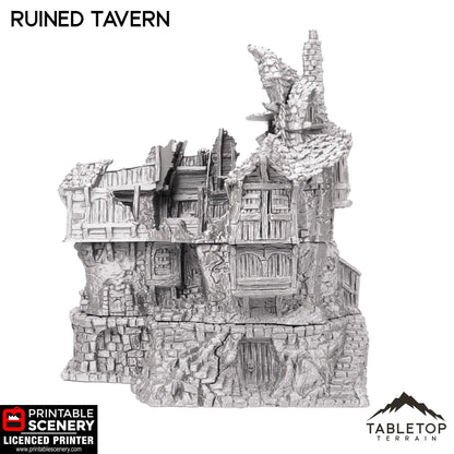 Ruined Tavern - Hagglethorn Hollow - Fantasy Ruins