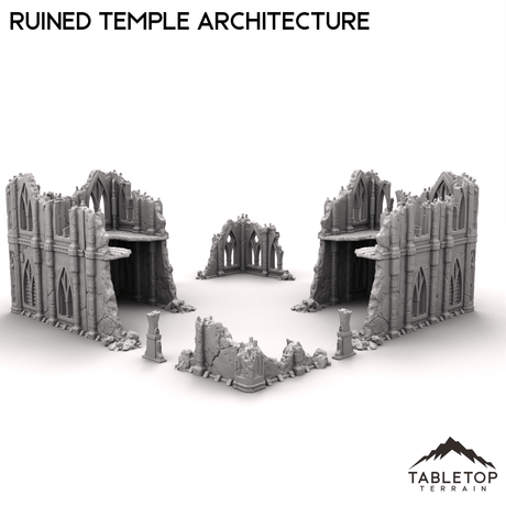 Ruined Temple Architecture